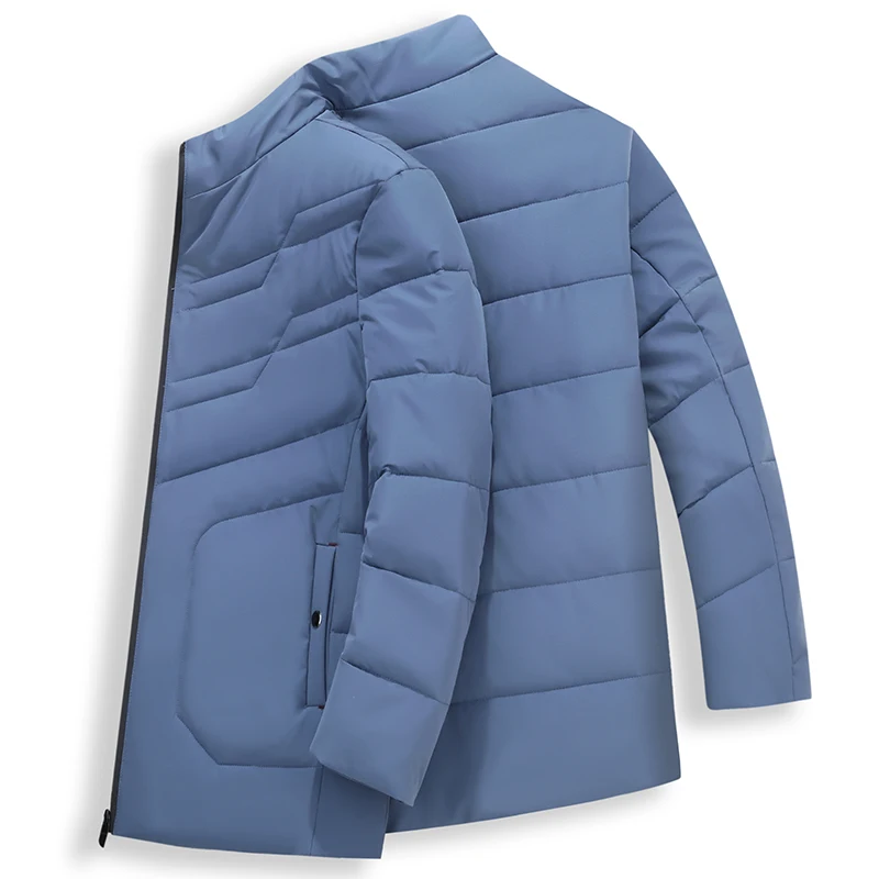 Chaqueta gruesa e impermeable para hombre, prendas de vestir a prueba de viento, abrigo, Parkas, otoño e invierno, 7XL, 8XL, novedad de 2021