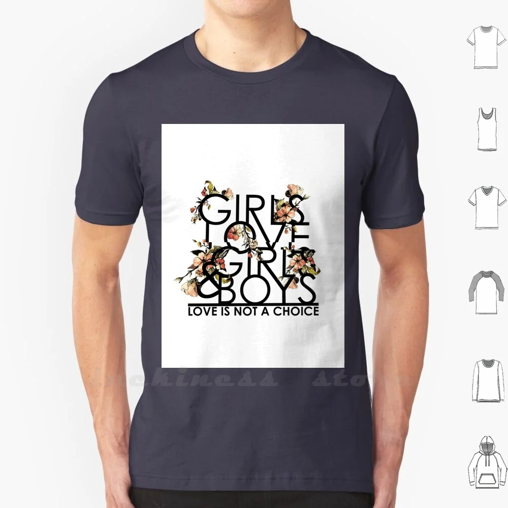 Girls / Girls / Boys T Shirt Ringer Cotton Men Women Teenage Panic At The Disco Girls Girls Boys Love Quote Bisexuality Floral