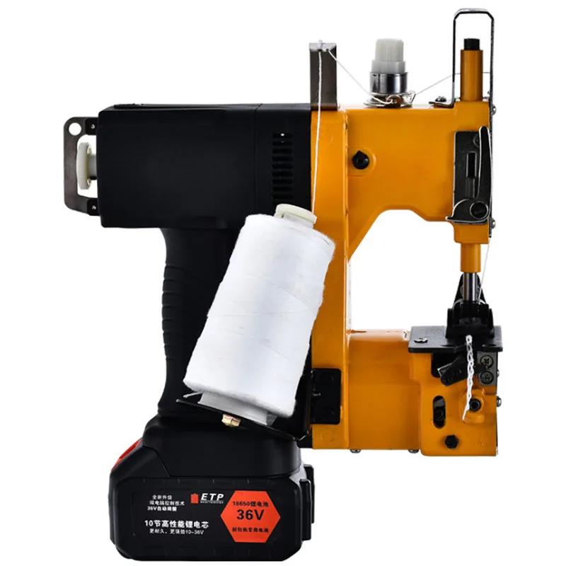 Imagem -05 - Flying Man Brand Small Integrated Carregamento Máquina de Costura Máquina de Selagem Bolsa de Tecido Gk9886