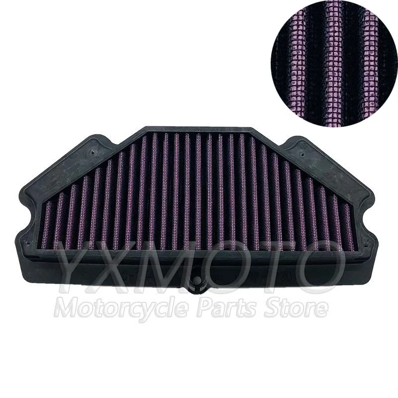 

Motorcycle Air Filter Cleaner For Kawasaki ER6N 6F EX650 NINJA 650 650R 2012-2016 High quality filter can be cleaned