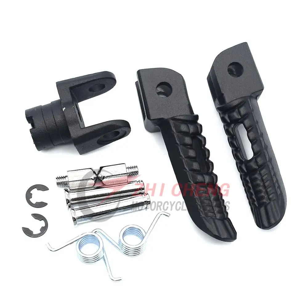 Motorcycle Footrest Set Front Foot Pegs Bracket Mount For Suzuki GSXR600 GSXR750 2006-2010 GSXR 600 750