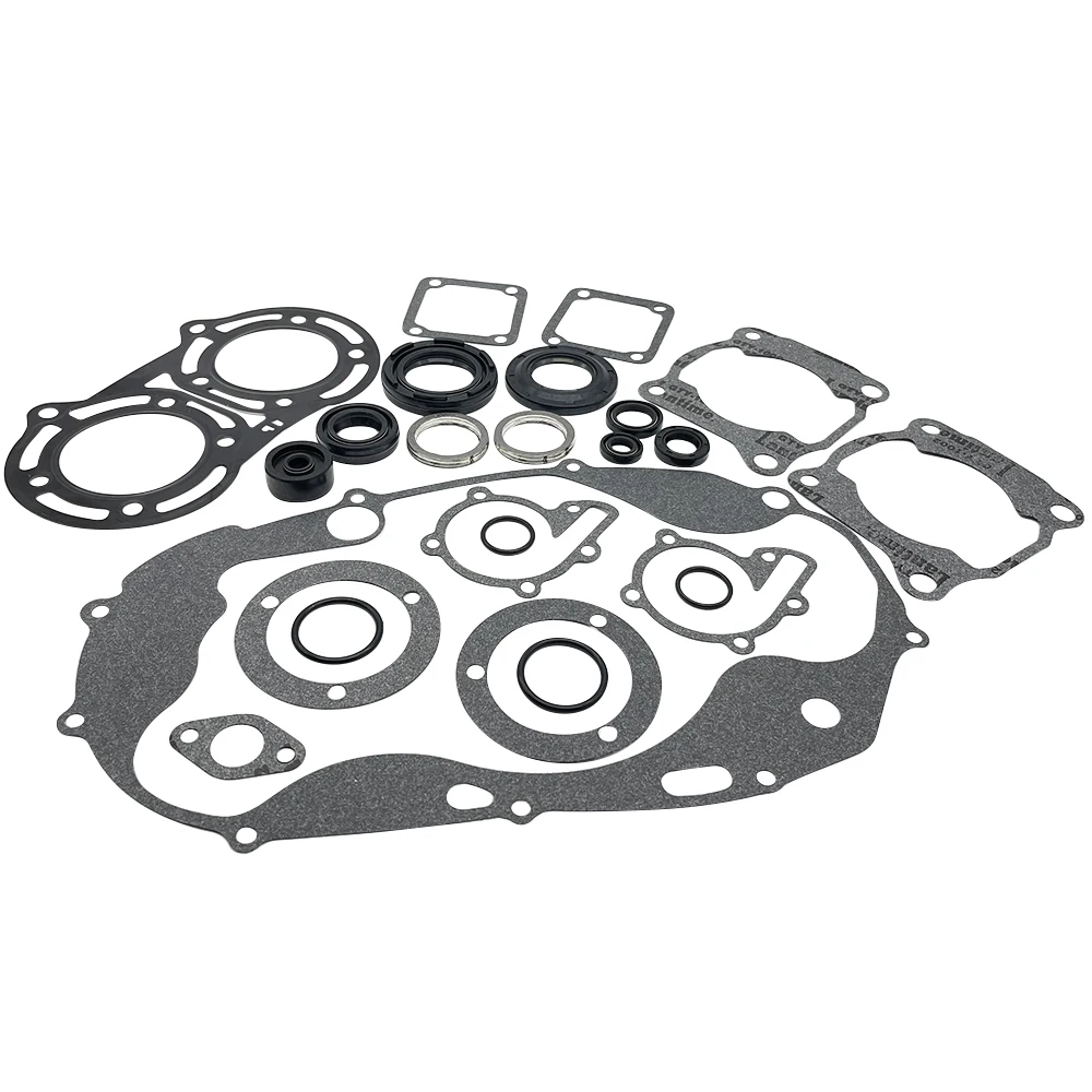 Complete Full Engine Gasket Set with Oil Seals for Yamaha Banshee 350 1987-2006