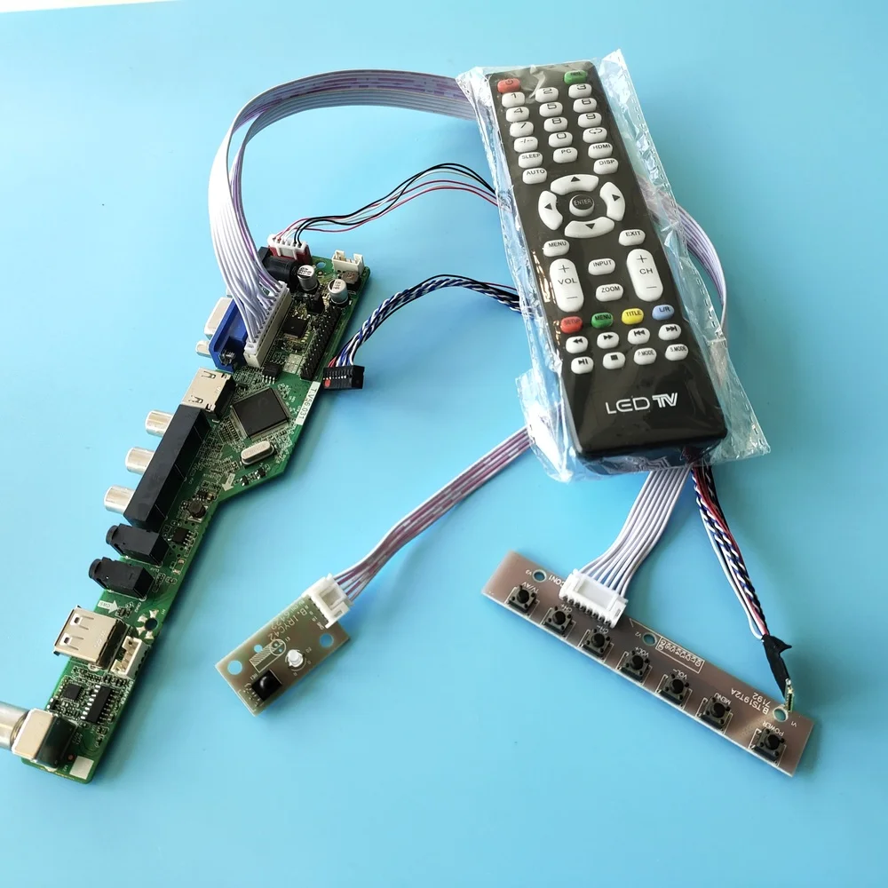 kit for LP173WD1(TL)(G2) VGA remote TV AV 1600X900 40pin LVDS Controller driver board LCD LED USB HDMI-compatible Panel 17.3