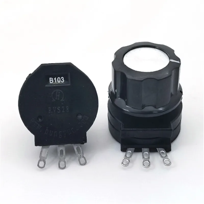 100% NRE RVS28P 1K 5K 10K 100K 1M Potentiometer switch RVS28 B102 B103 B104 B222 B203 B223 B224 B333 B471 B472 B474 B502 B564 2W