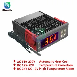 Digital Temperature Controller Thermostat Thermoregulator Incubator 10A Relay Heating Cooling STC-1000 STC 1000 12V 24V 220V