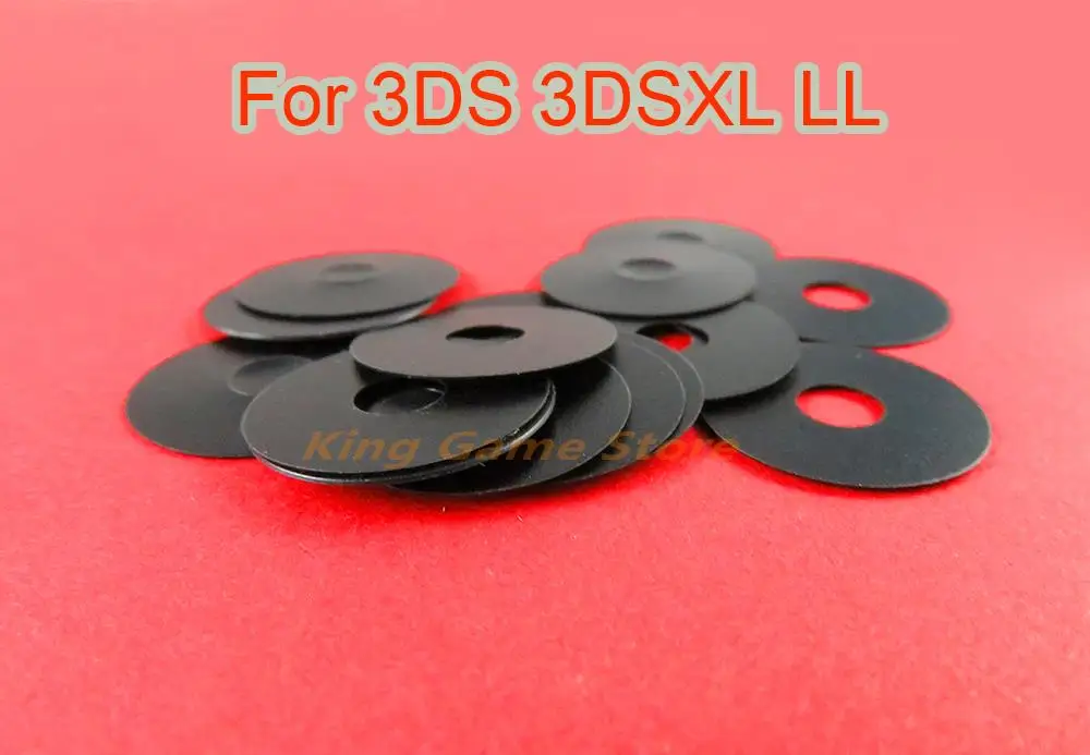 

1000pcs 3D joystick Dust Ring Joystick Cap Washer for Nintend 3DS 3DSLL XL 3D Joystick Cap Washer For 3DS LL XL Game Console