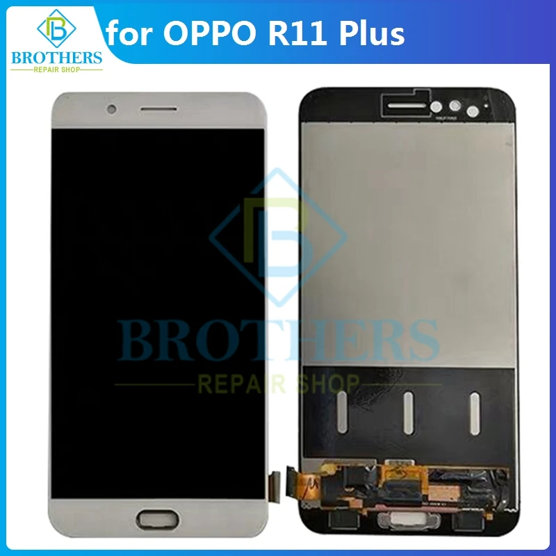 Imagem -03 - Tela Lcd Original para Oppo R11 Plus Display para R11plus Digitalizador de Tela Sensível ao Toque Montagem Substituição de Telefone Top Testado