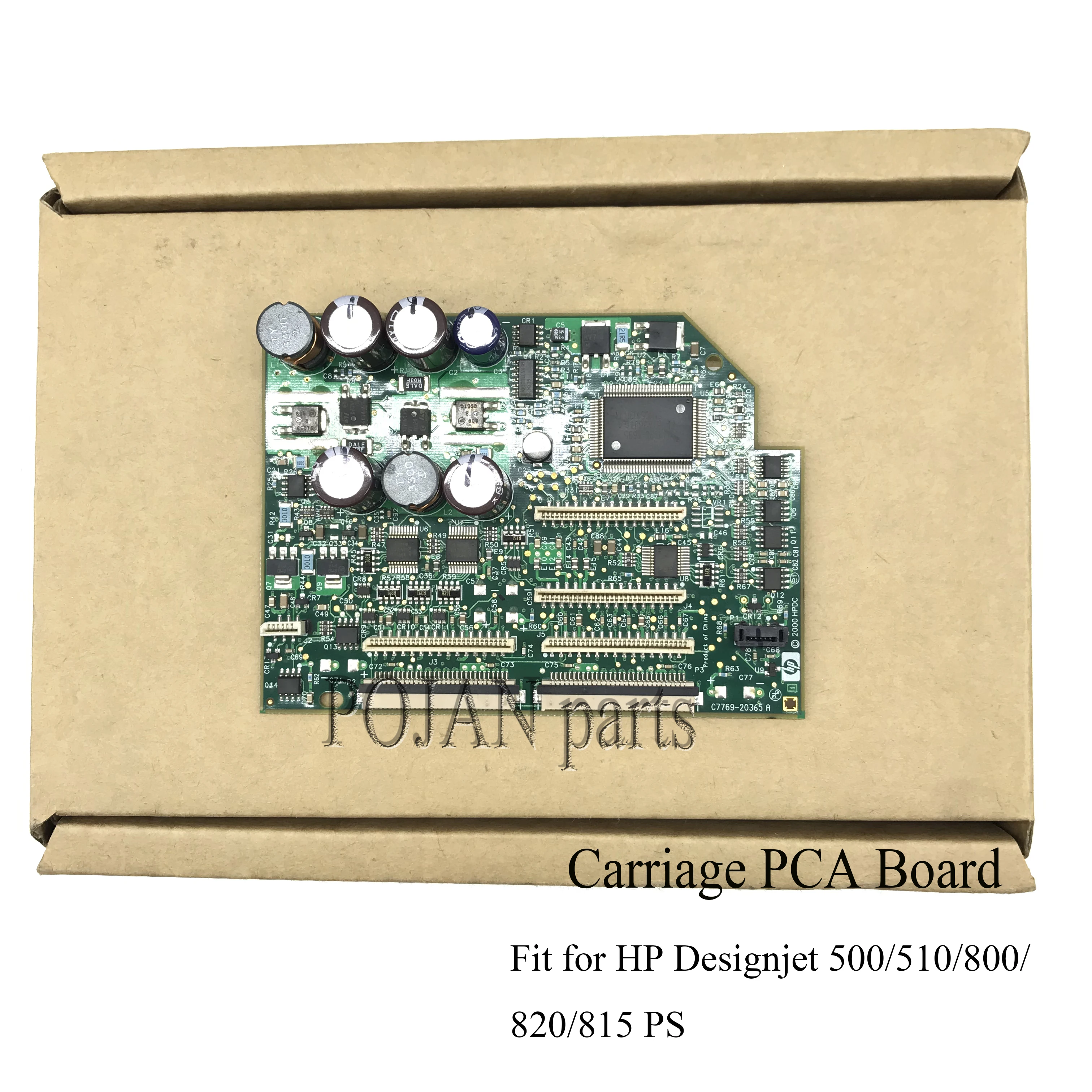 

Carriage PCA Board C7769-60332 C7769-60376 for DesignJet 500 510 800 PS Plotter Parts POJAN