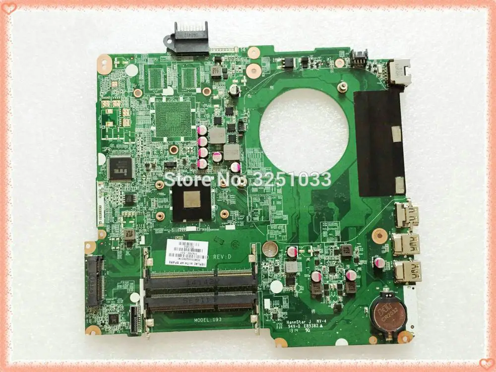 776783-501 For HP 15-F004DX 15-F240CA NOTEBOOK PC 776783-001 UMA E1-2100 HDD/ODD STD DDR3