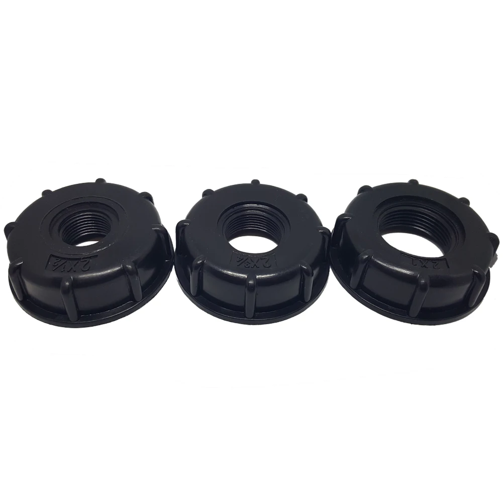 IBC Tank Connector Plastic Threaded Joints Tank Adapters for Home Garden Plastic IBC Tank Use Water Connectors