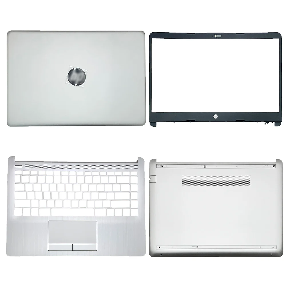 

Brand NEW Laptop LCD Back Cover/Front Bezel/Palmrest/Bottom Case For HP 14-CF 14-DK 14-DF Series L24469-001 L24478-001 Silvery