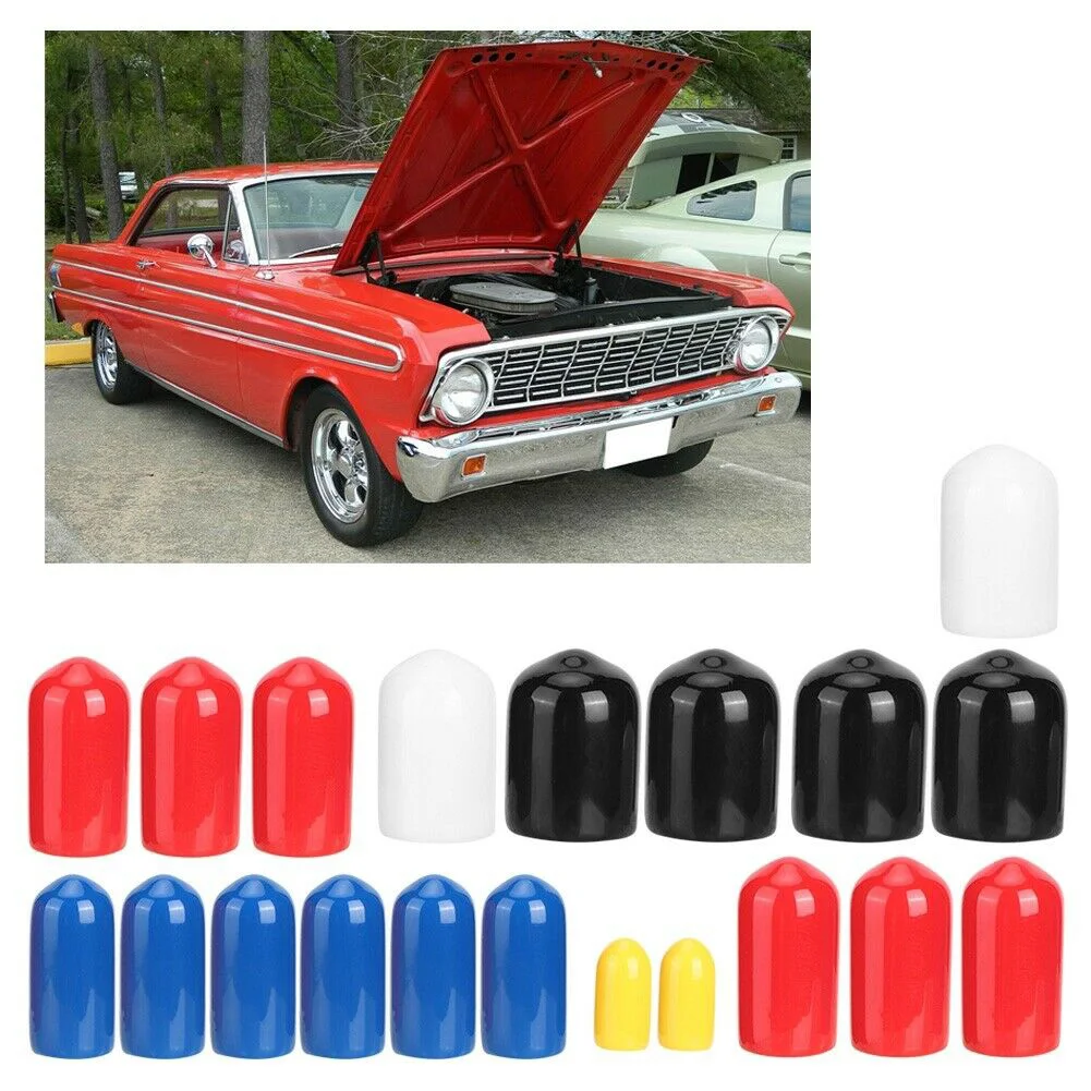 20pcs Car Carburetor Vacuum Rubber Cover Plug Kit Intake Tube Vacuum Tube Cover High Quality Vacuum Wire Cap Accessories