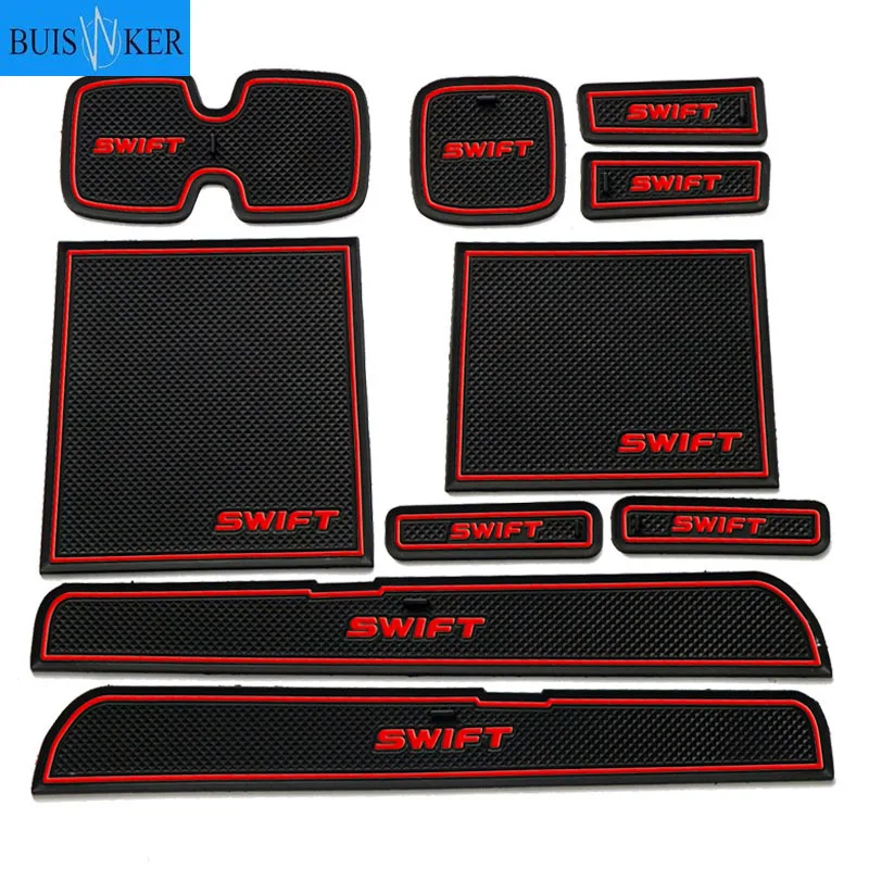 Car Gadget Pad For Suzuki Swift 2004 2005 2006 2007 2008 2009 2010 Maruti Sport Accessories ZD11S ZC31S Accessories Gel Pad Rubb