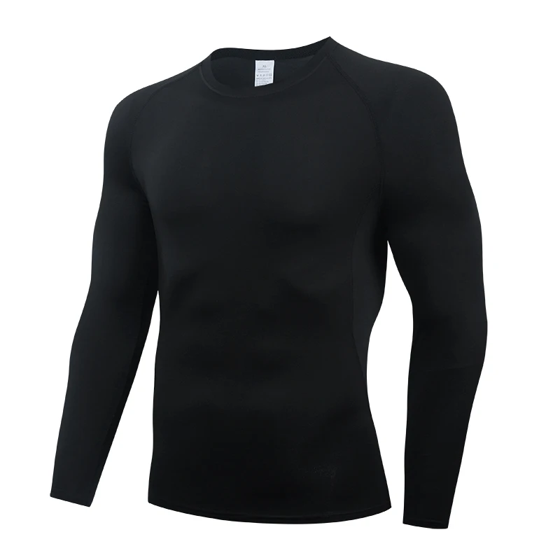 Men's Running T-Shirts, Quick Dry Compression Sport Jersey, Fitness Gym Running Shirts, Soccer Shirts Mens Sportswear Base layer