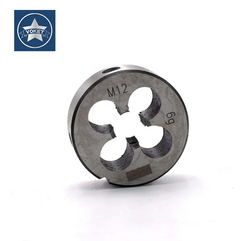 VOKET HSS-6542 DIN Filettatura Tonda Die PG7 PG11 PG13.5 PG16 PG21 Threading Muore Strumento
