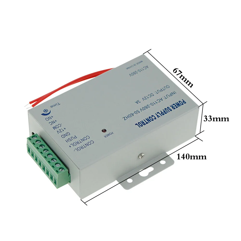 DC12V 3A Новая система контроля доступа - Фотография_3