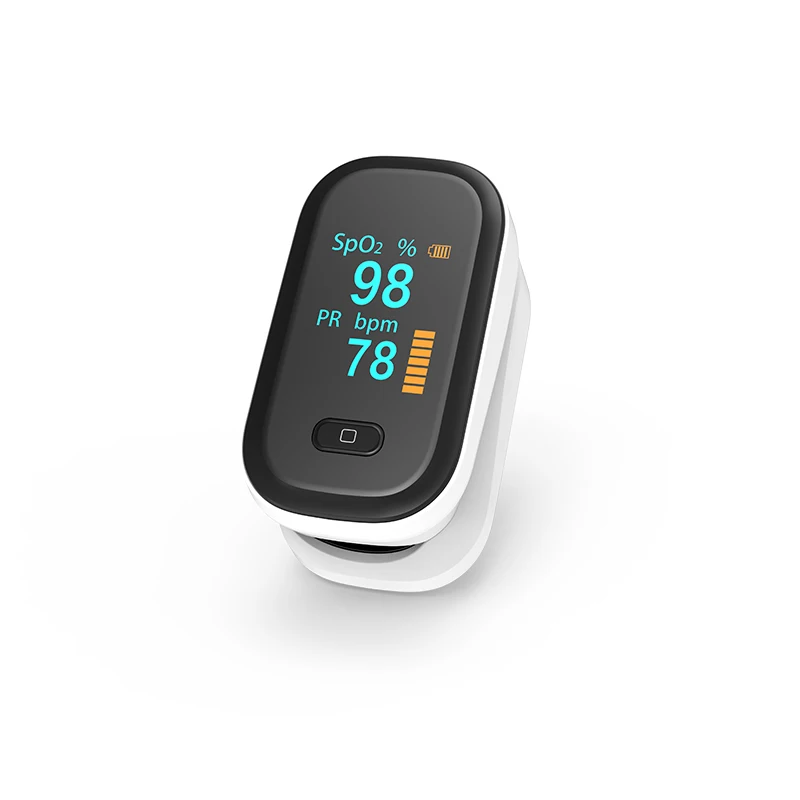 Digital Finger Pulse Fingertip Oled Portable Oximeter SPO2 PR PI 8 hours sleep monitor Blood Oxygen Oximetro De Dedo with case