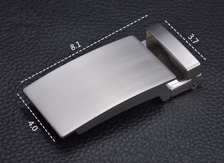 38mmHigh grade DIY belt buckle Stainless steel Business casual Prevent allergies belt buckle For Men\'s Belt automatic Belt Le