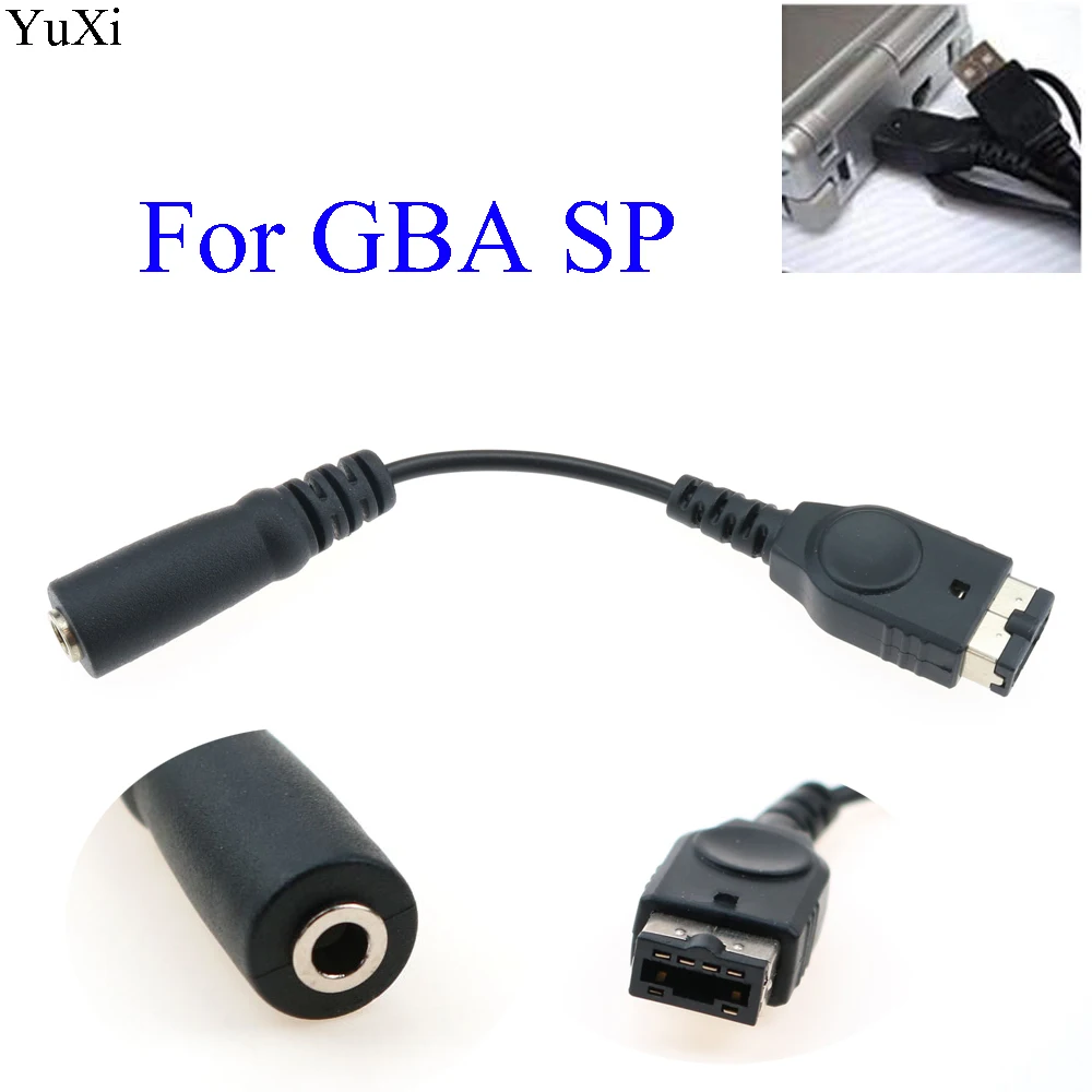 YuXi 3.5mm Headset Jack Adapter Adaptor Cord Headphone line Cable for Nintendo Gameboy Advance GBA SP