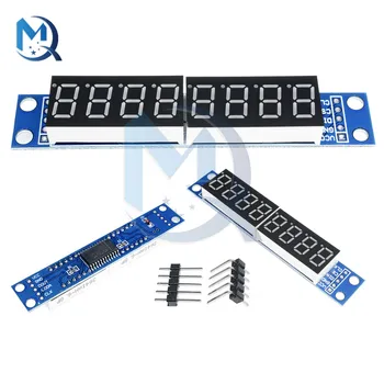 MAX7219 Modulo di controllo display tubo digitale a matrice di punti LED a 8 cifre per Arduino 3.3V 5V Driver seriale microcontrollore a 7 segmenti