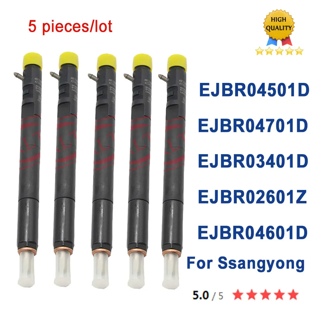 

5 Pieces/lot EJBR03401D EJBR04701D EJBR04601D EJBR02601Z EJBR04501D Diesel Injector Nozzle For SSANGYONG Actyon Kyron Euro 4 / 3