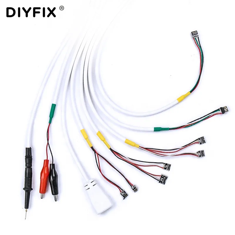 Diyfix W103A Mobiele Telefoon Voeding Test Reparatie Kabel Voor Iphone 5S-11Pro Max Samsung Serie Gewijd Dc Power Kabel