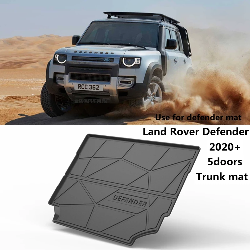 

Use for Land Rover Defender 110 Trunk Mat Customized Car Rear Trunk Storage Mat Cargo Tray Trunk Waterproof Protective Pads Mat