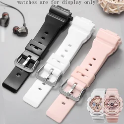 Silicone Strap Replacement G SHOCK GMA S110 120 DW5600 Resin Rubber Watchband Special Interface Black White Pink