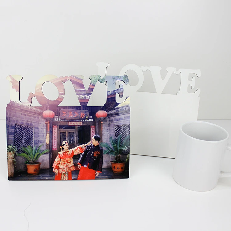 4pcs/lot Free shipping  Sublimation Blanks MDF Photo Plate 210*180*5mm Tag DIY Gift Printing Sublimation Ink Transfer Print