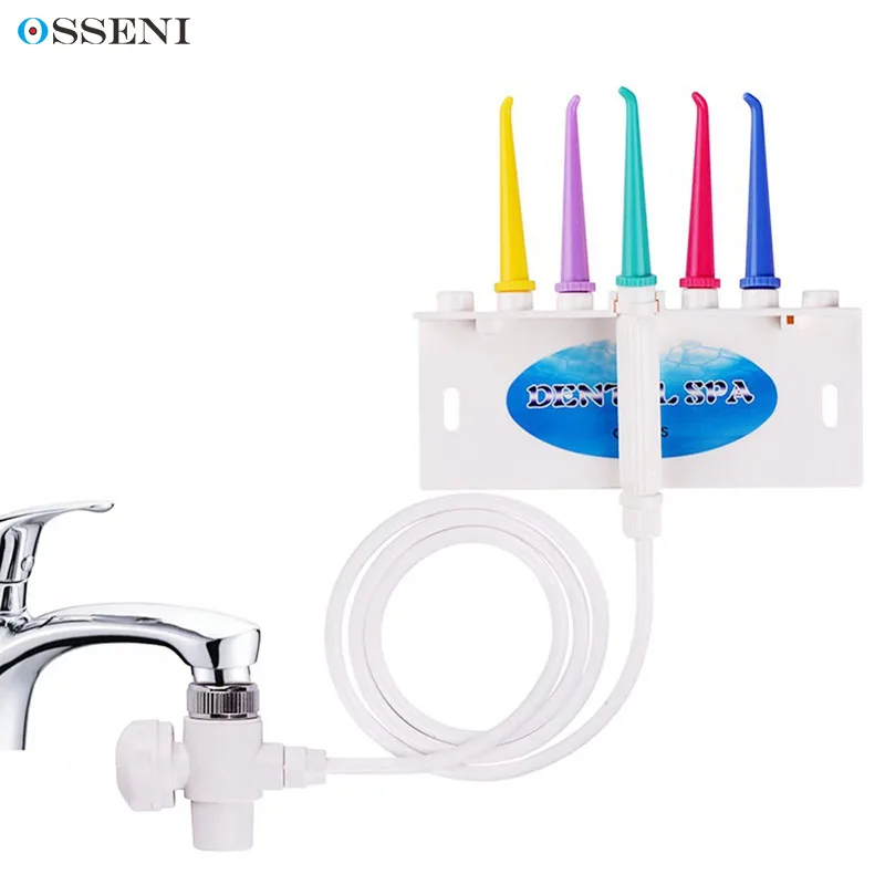 Dental SPA Faucet Oral Irrigator Water Jet Toothbrush Floss Dental Flosser Hygiene Dental Instrument Water Pick Teeth Cleaner