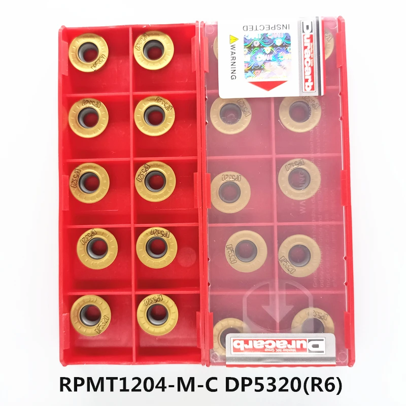 DP5320 APMT1604 1135PDER RPMW1003MO R6 CNC Rãnh Xay Miếng Lót