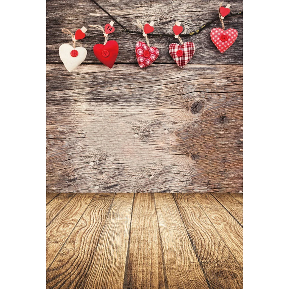 Laeacco Old Wooden Boards Photo Background Christmas Child Portrait Toy Photocall Poster Plank Texture Floor Photograph Backdrop