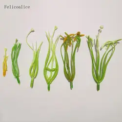 10/20pcs Length 5/8/11cm Yellow Green Nylon Flower Materials Stocking Flower Material High Quality Lily Stamen Style