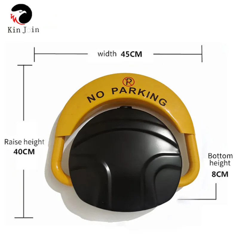 KINJOIN Automobile Intelligent Remote Control Parking Lock Thickened Collision Garage Automatic Induction System