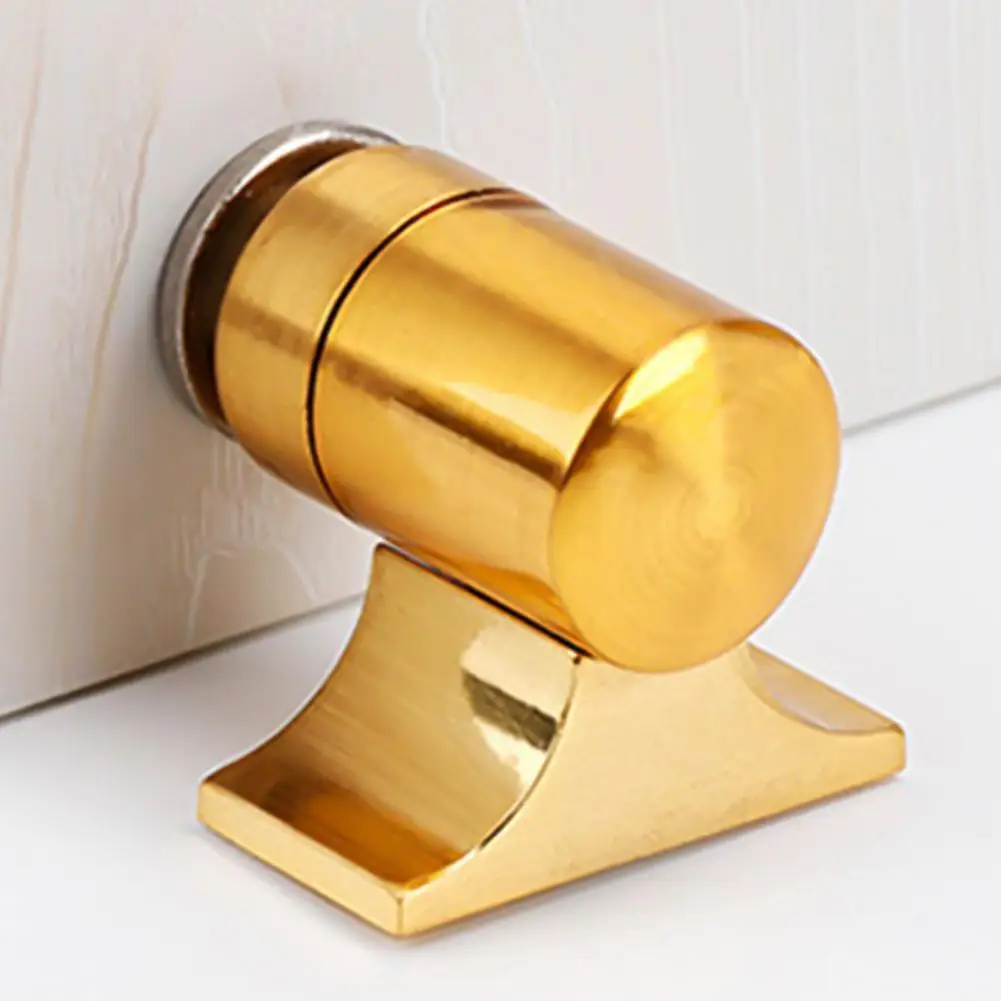 Door Stopper Ground-mounted Stable Installation Base Magnetic Punch-free Rust-proof Durable Door Stopping Holder Home Supplies