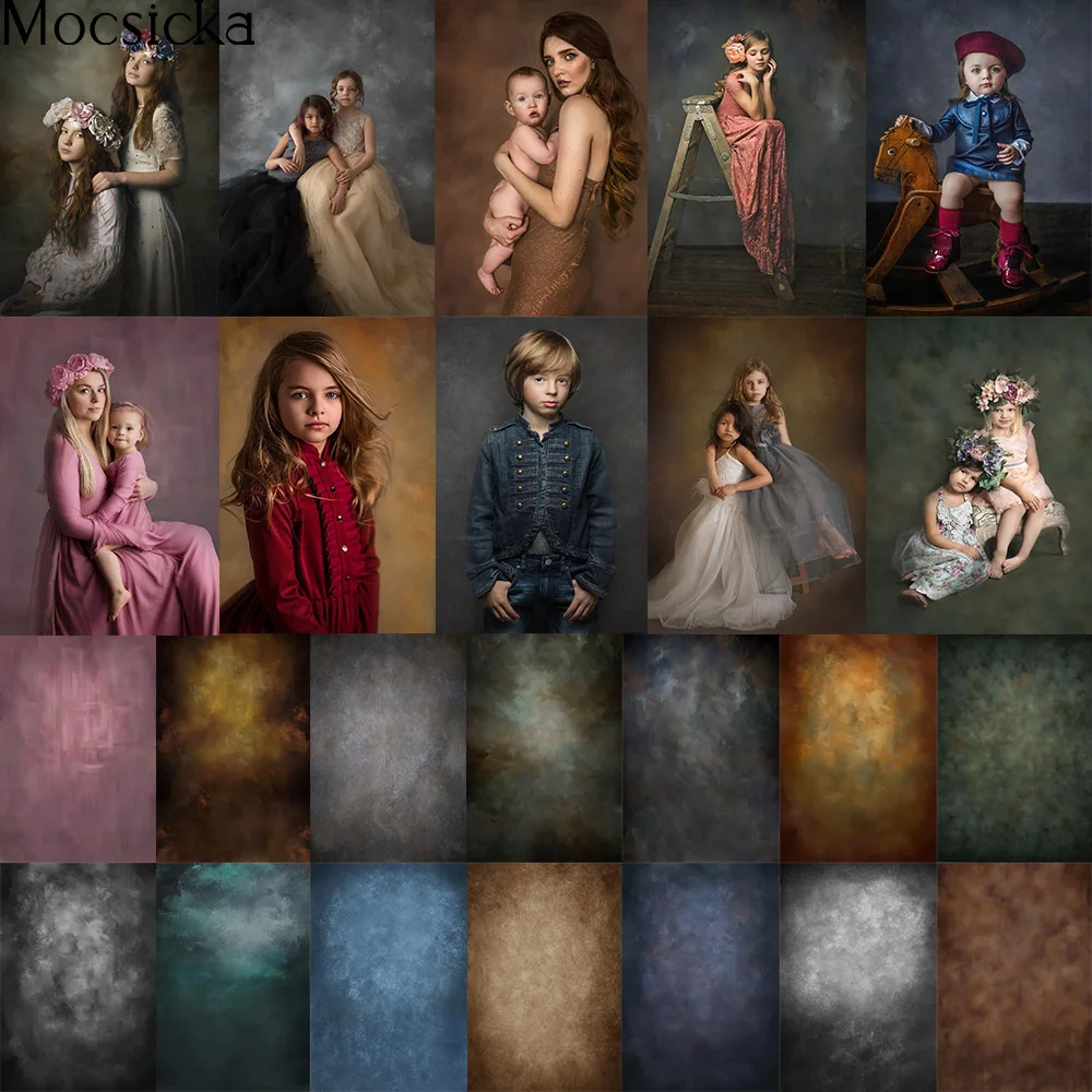 Abstract Texture Backdrop For Photo Studio Old Master Glamorous Female Photography Background Newborn Kid Photo Shooting Banner