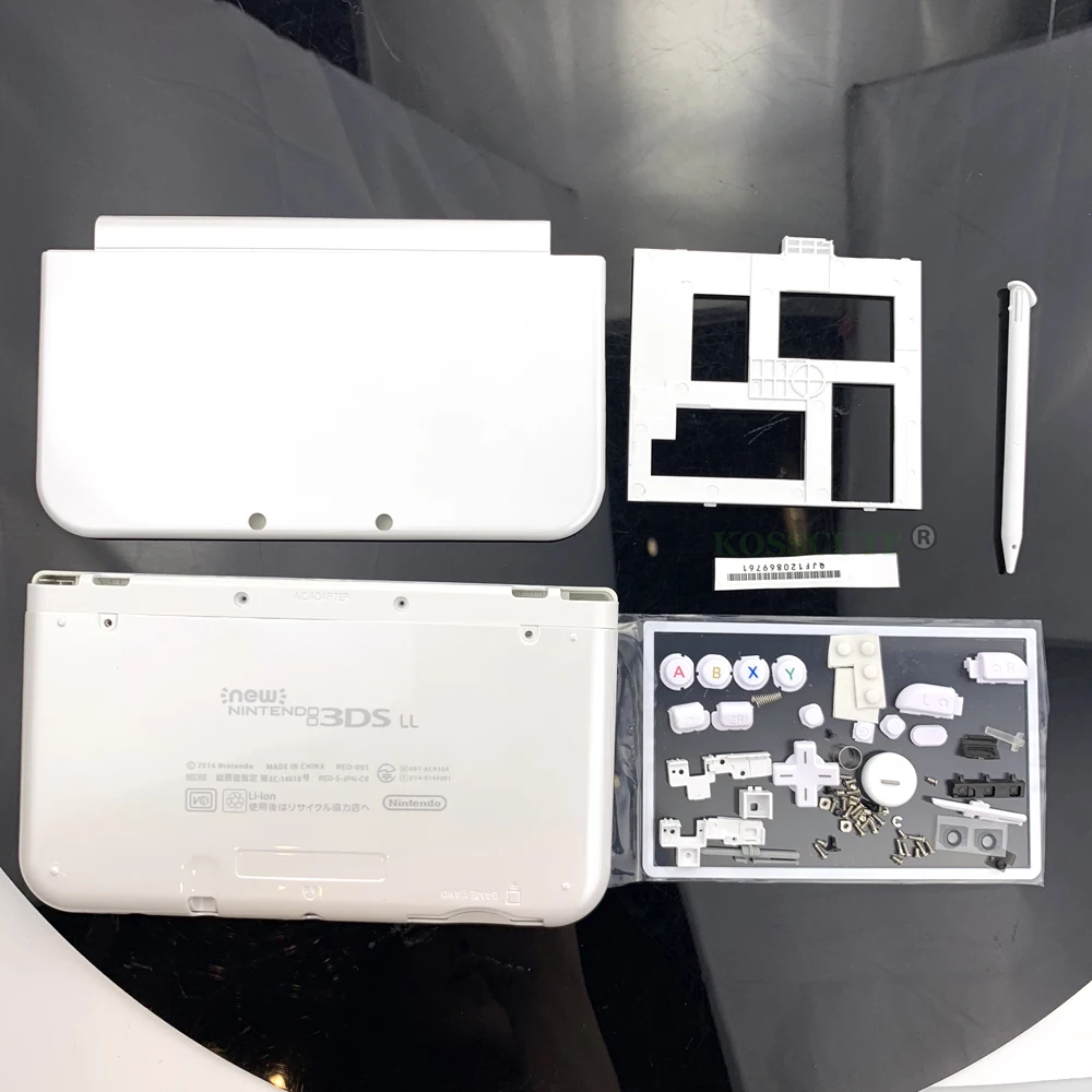 Sostituzione completa per nintendo New 3DS LL Cover per Console di gioco per la nuova custodia 3DS XL custodia Cover Set completo