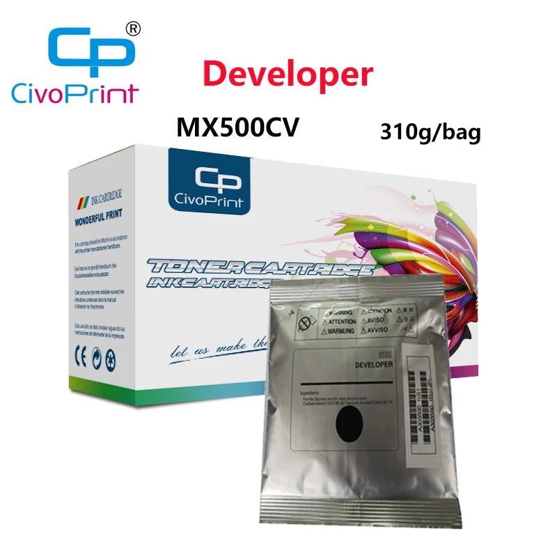 

Civoprint 310 г/пакет совместимый разработчик MX-500CV для sharp copier 363/453/503/4528