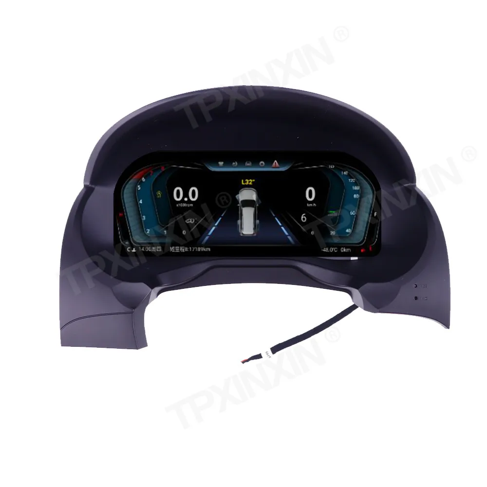 For Mitsubishi Pajero V80 V97 V93 2006~2018 LCD Speedmeter Car Dashboard Instrument Display Multimedia Player Car GPS Head Unit