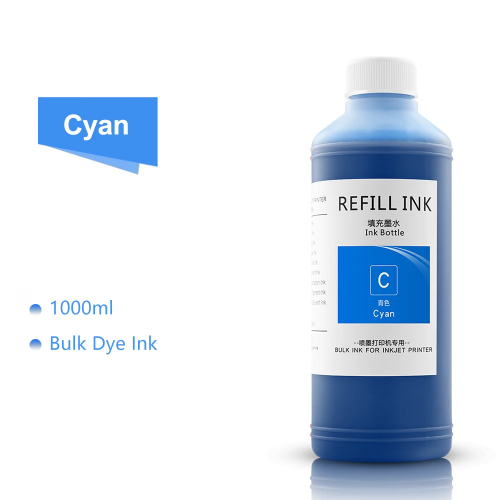Imagem -02 - Tinta Corante para Canon Pfi Cores 1000ml 102 104 107 Ipf 500 510 600 610 700 710 650 655 750 755 760 765 670 680