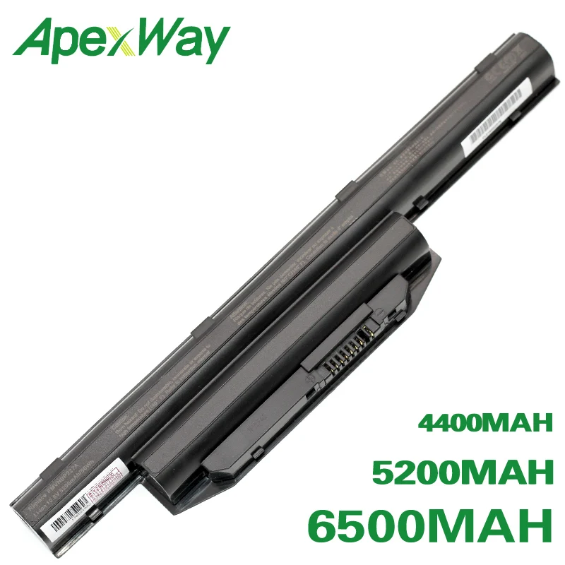 ApexWay 6 cells laptop battery for fujitsu LifeBook A544 AH564 E733 E734 E743 E744 E753 E754 S904 SH904