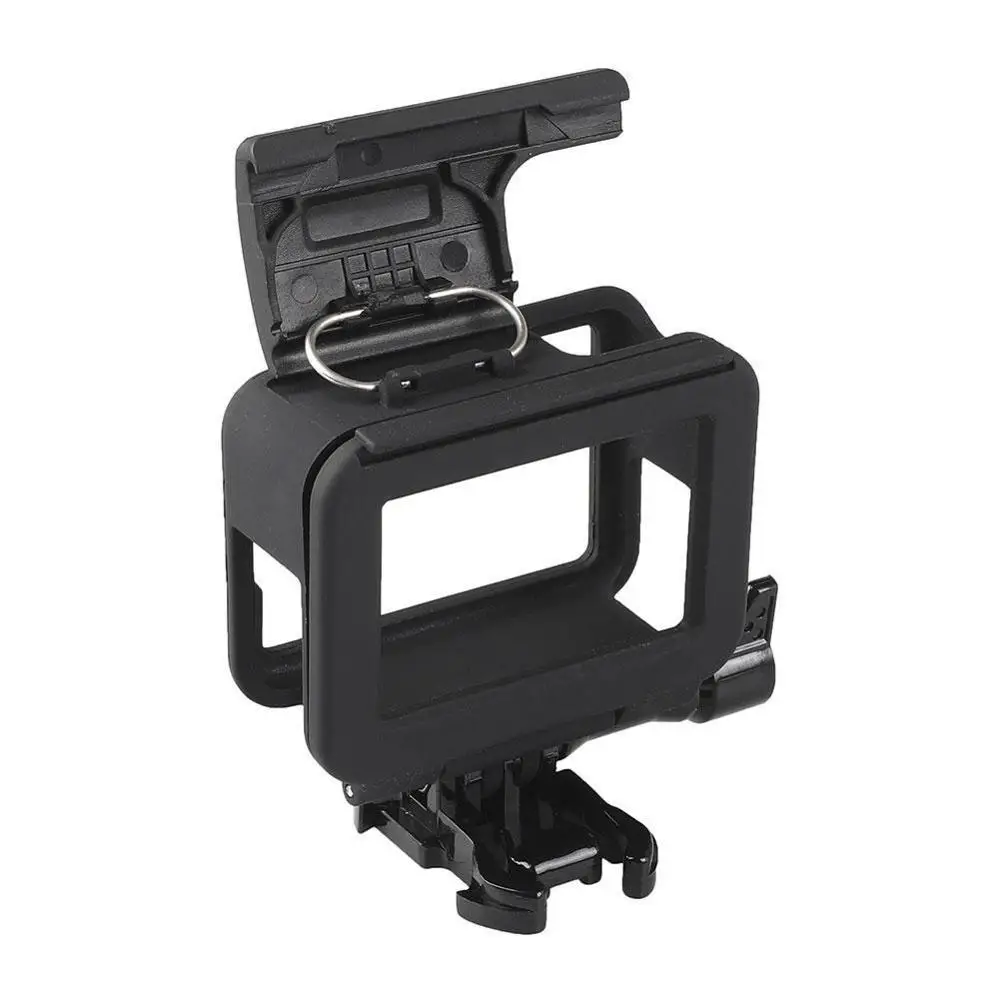 Marco de protección estándar para Gopro Hero 5/6/7 +, funda protectora negra, montaje para accesorios de cámara Go Pro