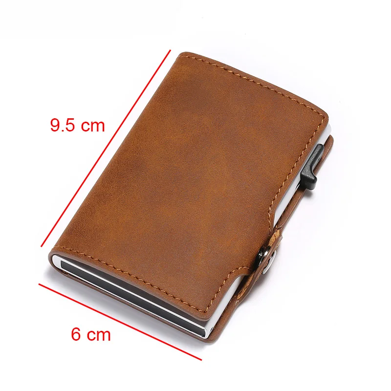 Men's Leather Engraving Name Wallet Ultra-thin Short Money Bag Short Leather Small Retro Custom Wallets Male Card Holder Wallet
