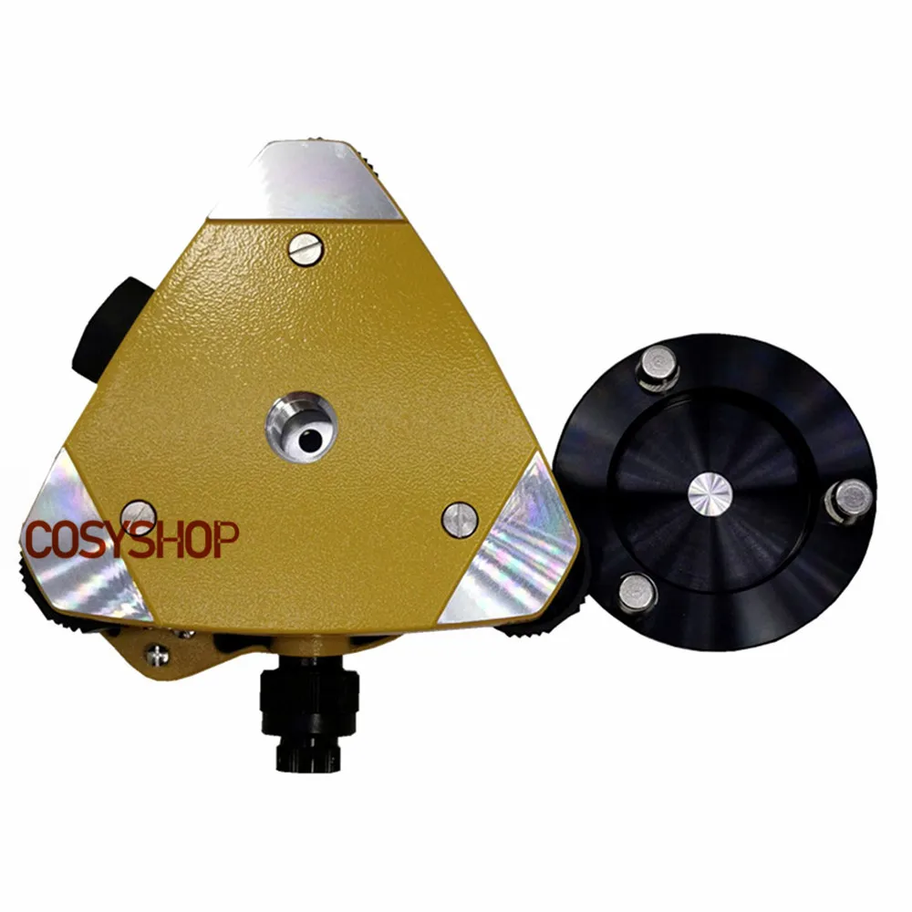 Imagem -05 - Tribrach Amarelo com o Portador Ótico do Adaptador de Plummet & de Gps Tribrach com X11 a Montagem Gira o Parafuso para a Estação Total Gps Gnss