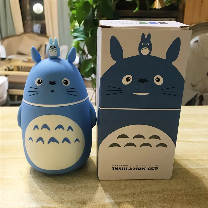 High-Quality Creative Cute Portable Thermos Bottle Cartoon Water Cup Anime Termos Cup & Mug Stainless Steel Vacuum Flasks Bottle