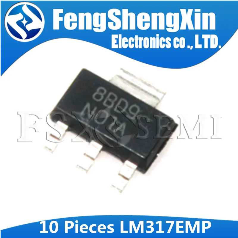 10pcs LM317K LM317DCYR LM317DCY L3 LM317EMP LM317EMPX N01A LM317AEMPX N07A SOT-223 LM317AEMP