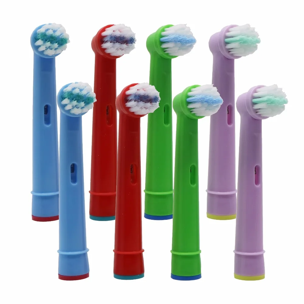 

8pcs Children Brush Heads Electric Toothbrush For Oral B SmartSeries/TriZone/Advance Power/Pro Health/Triumph 5000 inkl 6000