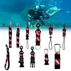 MagiDeal-Bandera de buceo Universal, accesorios de equipo de buceo, soporte de guardián, cordón y equipo de Clip de seguridad