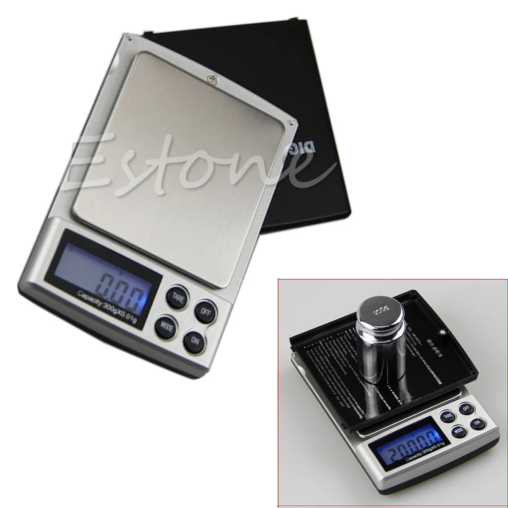 1000g /0.1g Waage Digital LCD Pocket Jewelry Gold Gram Balance Weight Mini Scale Drop shipping