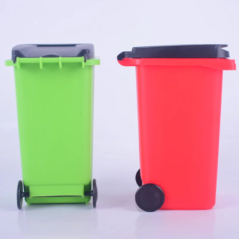 1/6 scale Dirty Old Trash Can not old Red Garbage Model soldier accessories trash can storage box street road scene model